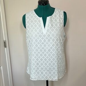 Market and Spruce Light Blue Sleeveless Women's Top XXL
